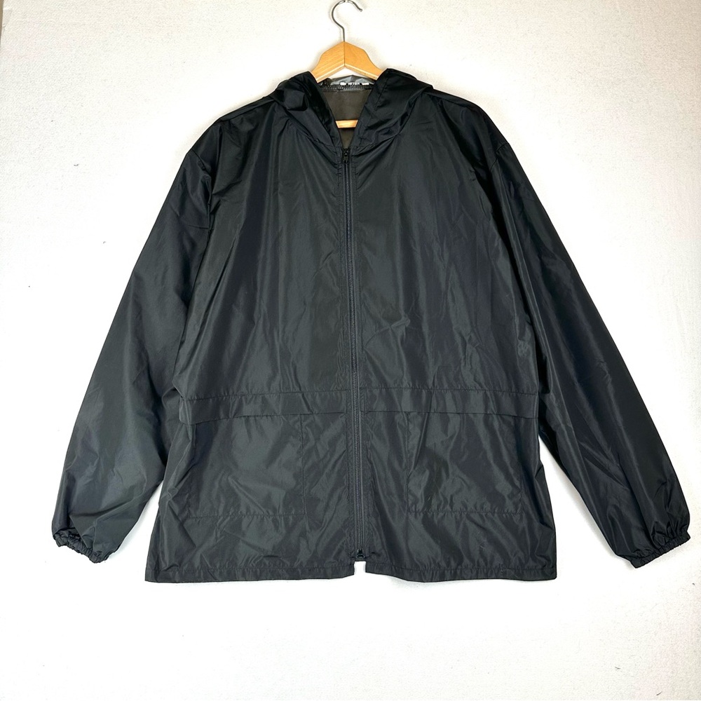 Coofandy Full Zip Hooded Jacket Lightweight Wind/Water Resistant
